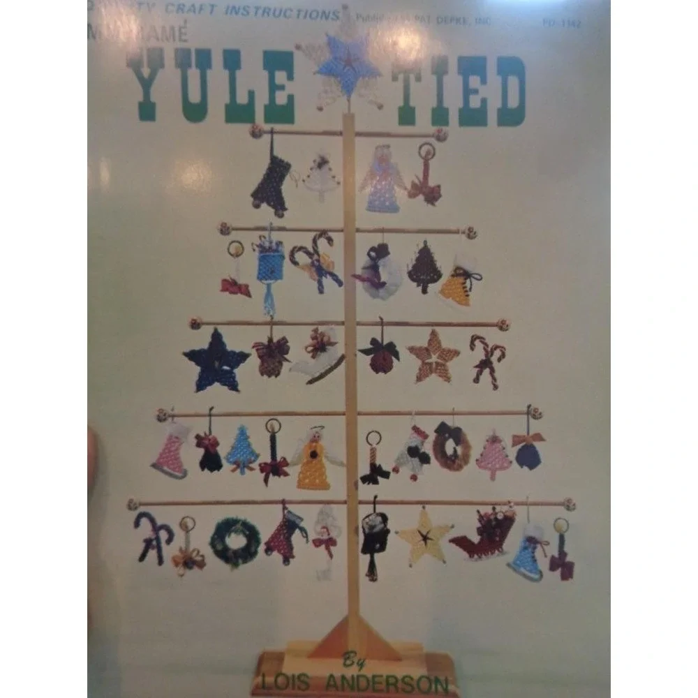 Macrame Yule Tied Design Pattern How To Booklet